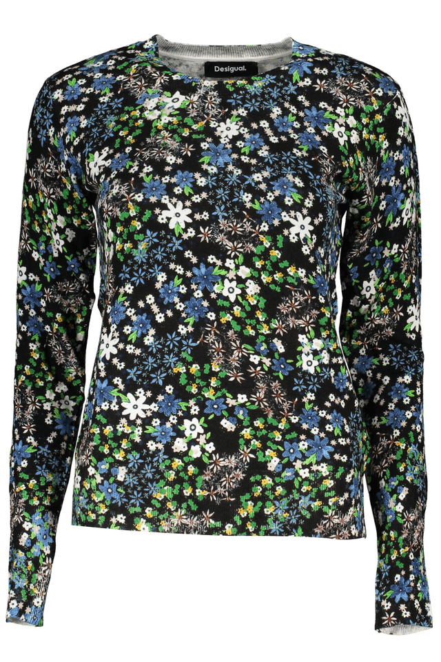 5529DESIGUAL MAGLIA DONNA NERO