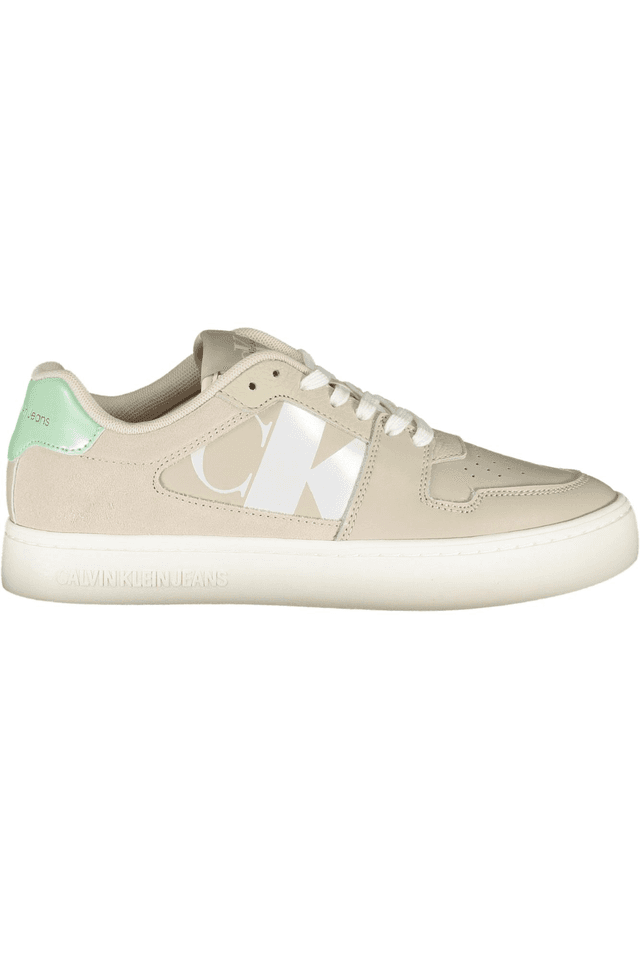 9862CALVIN KLEIN CALZATURA SPORTIVA DONNA BEIGE
