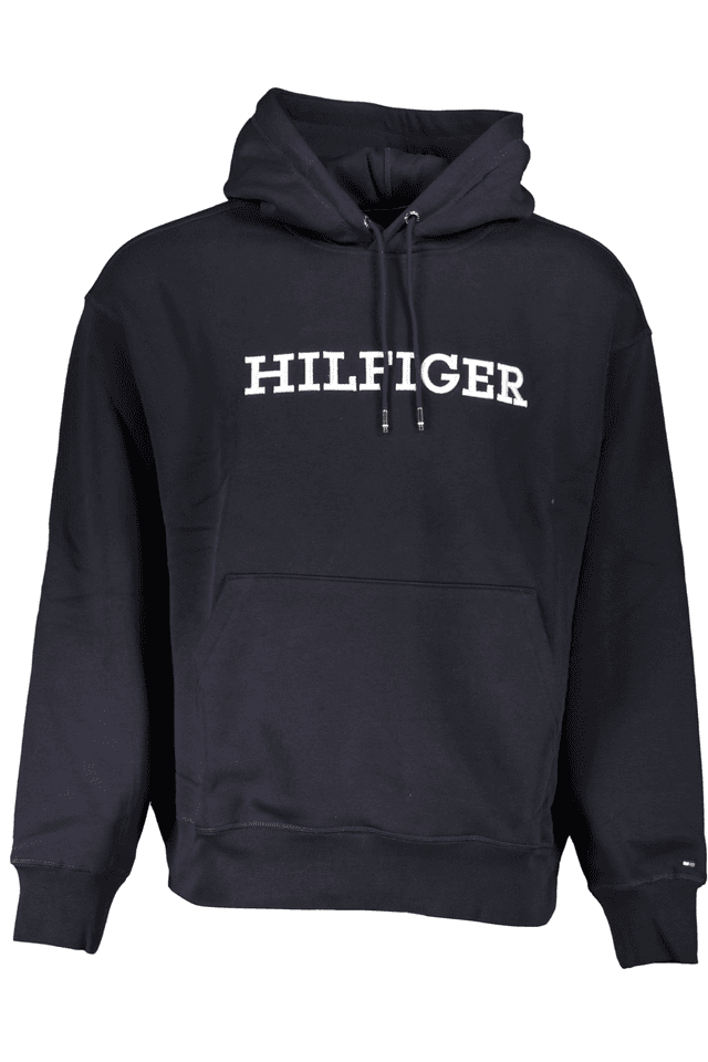 5662TOMMY HILFIGER FELPA SENZA ZIP UOMO BLU