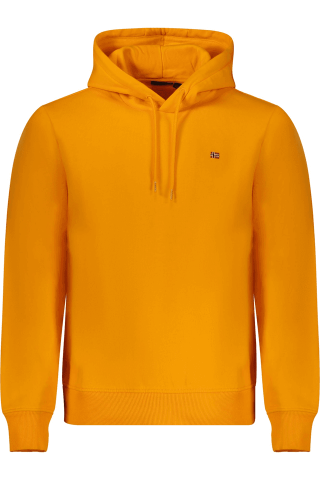 10357NAPAPIJRI FELPA SENZA ZIP UOMO ARANCIO