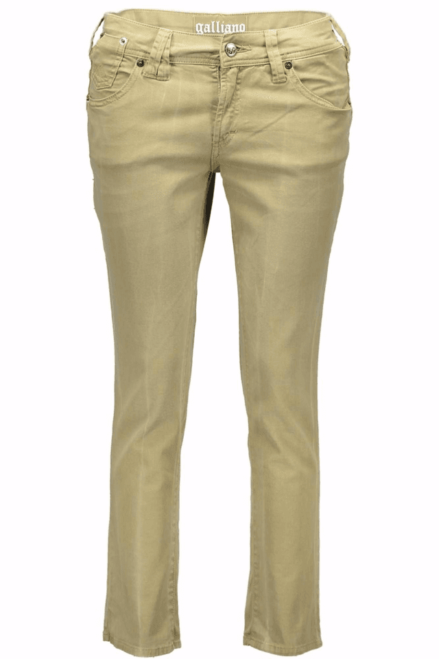 597JOHN GALLIANO PANTALONE PINOCCHIETTO DONNA VERDE