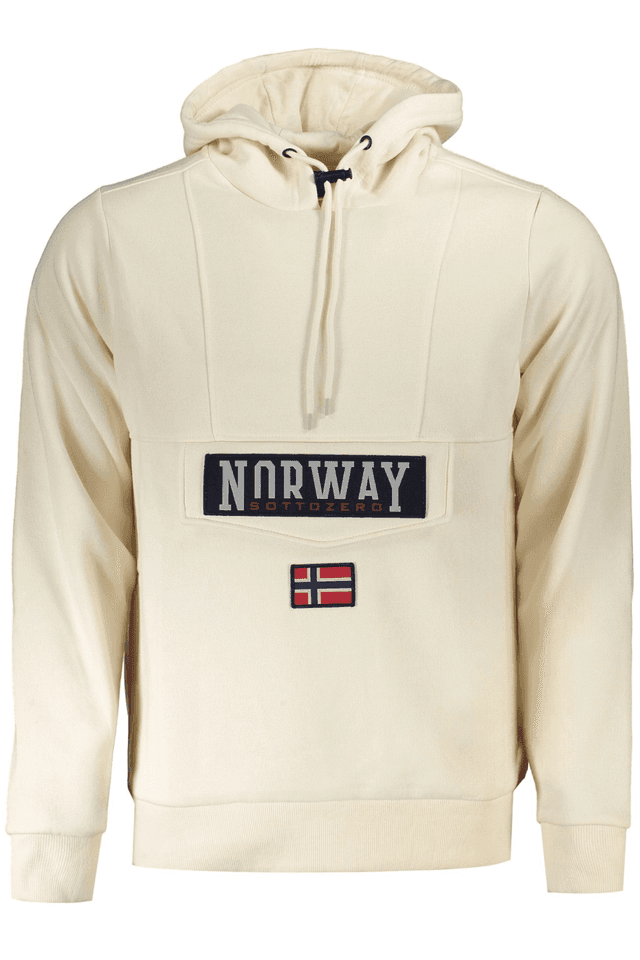 10146NORWAY 1963 FELPA SENZA ZIP UOMO BEIGE