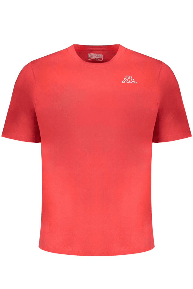 9847KAPPA T-SHIRT MANICHE CORTE UOMO ROSSO