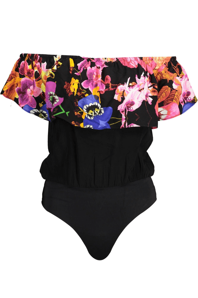 1518DESIGUAL BODY SENZA MANICHE DONNA NERO