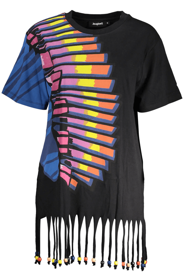 3392DESIGUAL ABITO CORTO DONNA NERO
