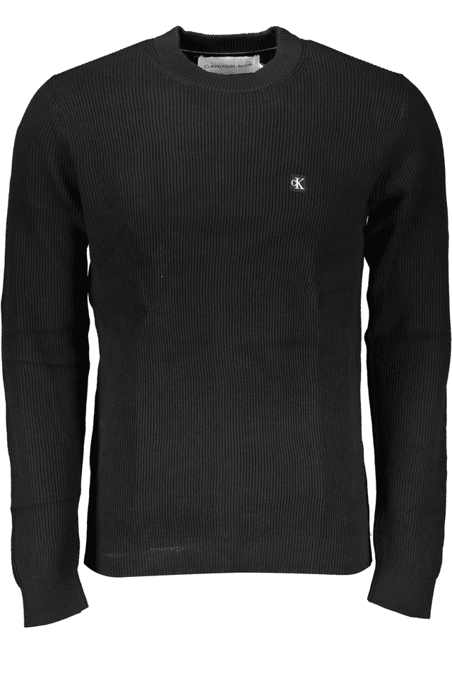 7083CALVIN KLEIN MAGLIA UOMO NERO