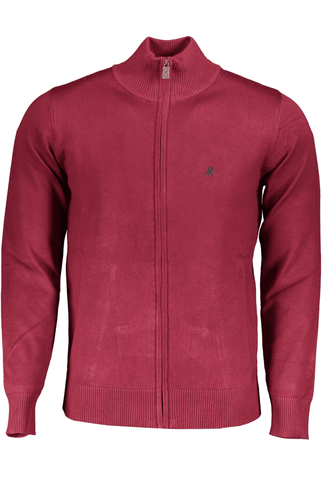 4808U.S. GRAND POLO CARDIGAN UOMO ROSSO