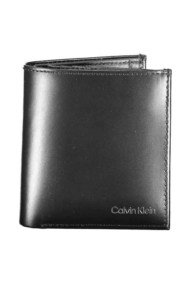 9457CALVIN KLEIN PORTAFOGLIO UOMO NERO