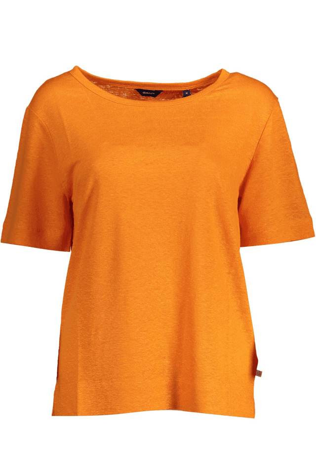 2151GANT T-SHIRT MANICHE CORTE DONNA ARANCIO