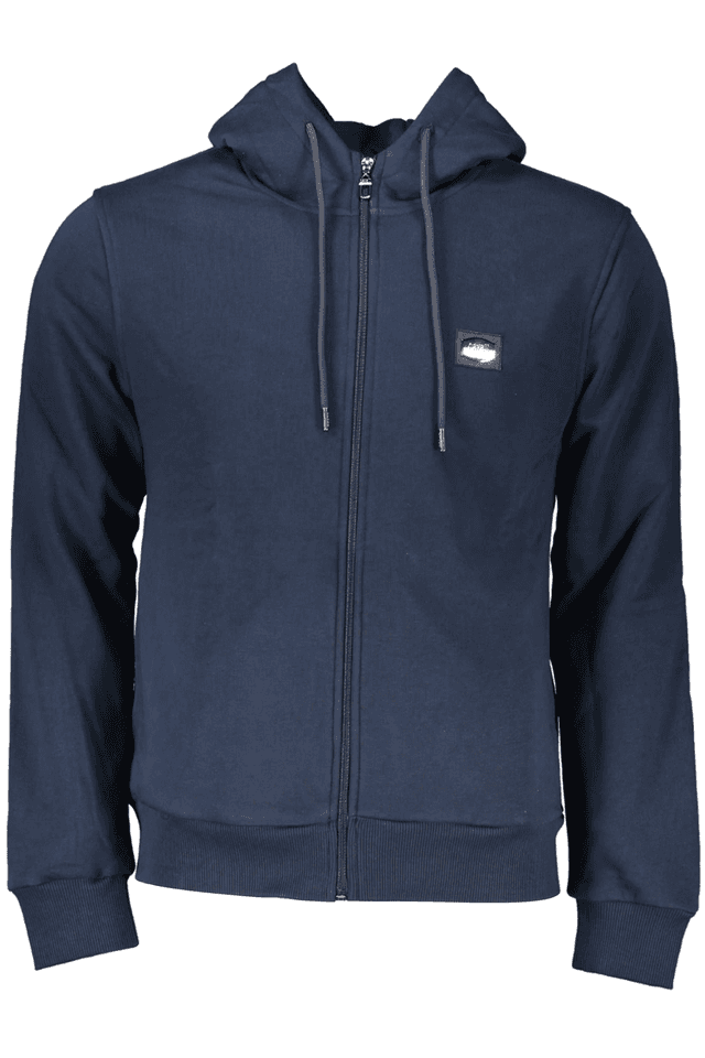 4125CAVALLI CLASS FELPA CON ZIP UOMO BLU