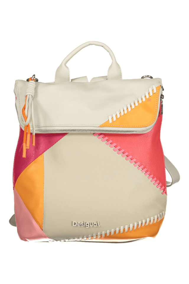 7556DESIGUAL ZAINO DONNA BIANCO