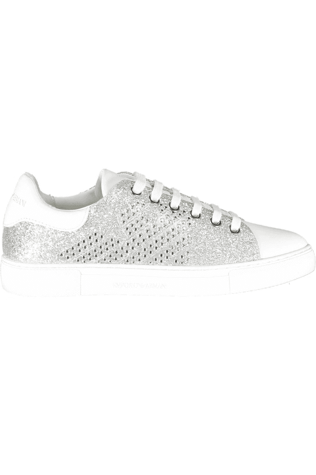 114EMPORIO ARMANI CALZATURA SPORTIVA DONNA ARGENTO