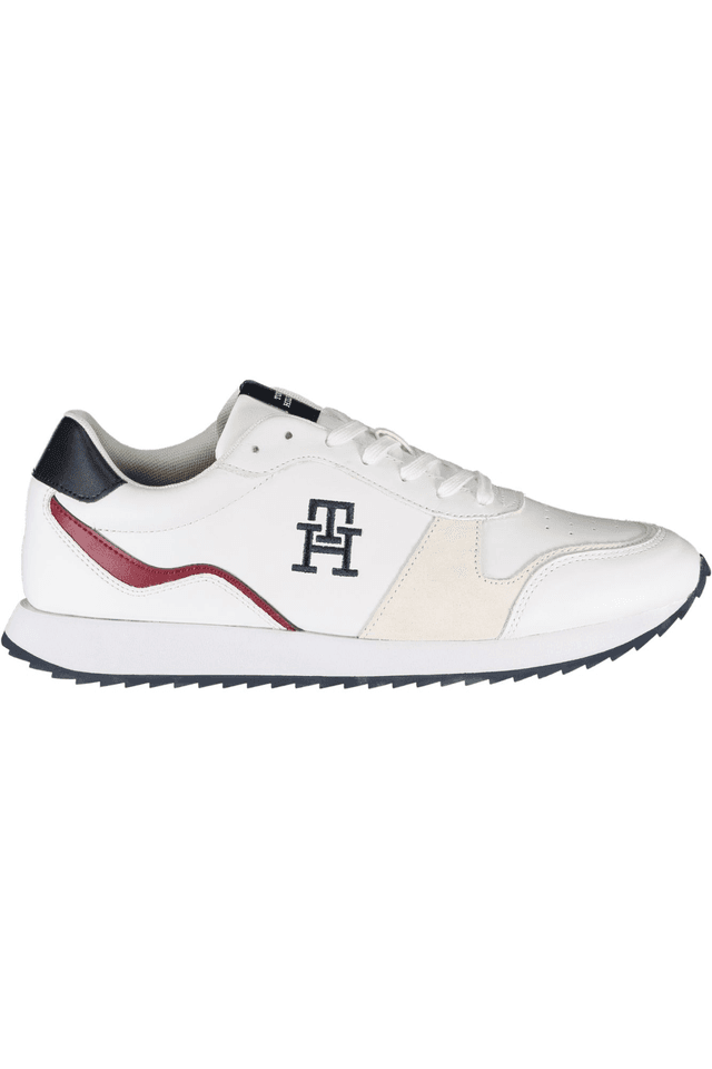 8066TOMMY HILFIGER CALZATURA SPORTIVA UOMO BIANCO
