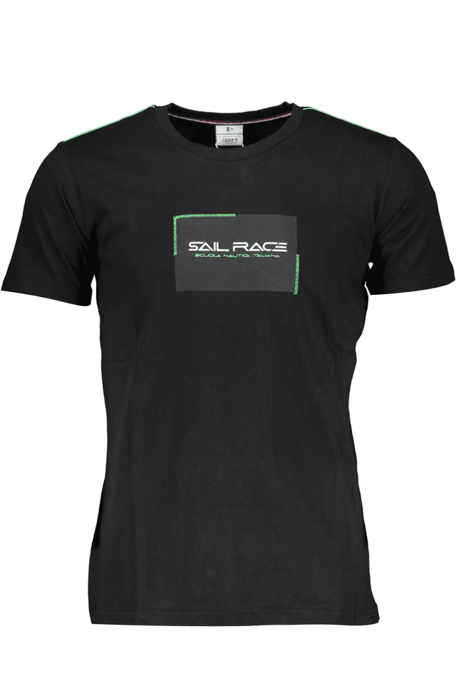 4697SCUOLA NAUTICA T-SHIRT MANICHE CORTE UOMO NERO