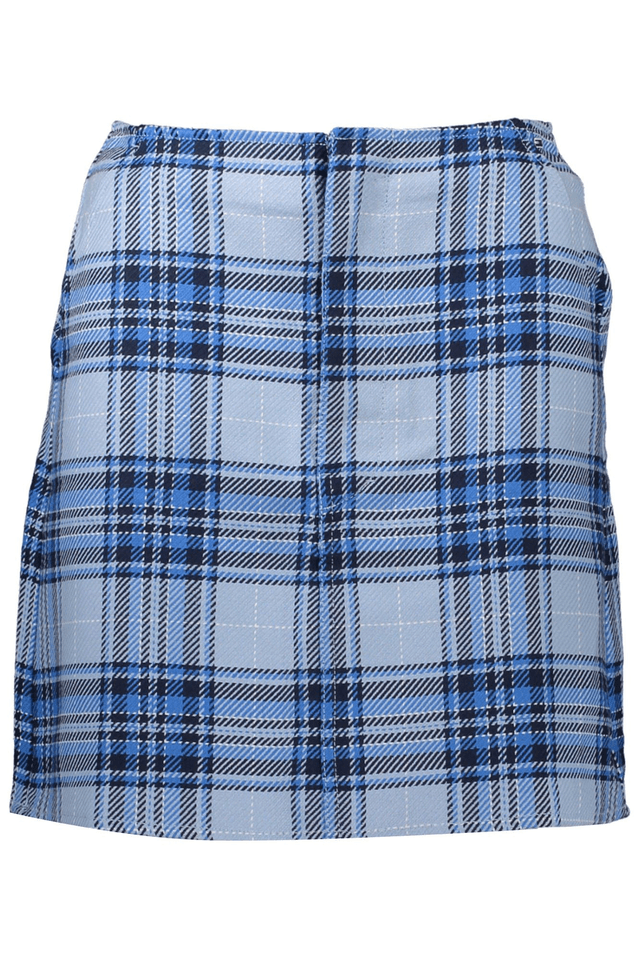 4463TOMMY HILFIGER GONNA CORTA DONNA AZZURRO