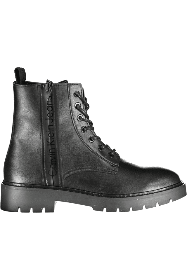5590CALVIN KLEIN CALZATURA STIVALE UOMO NERO