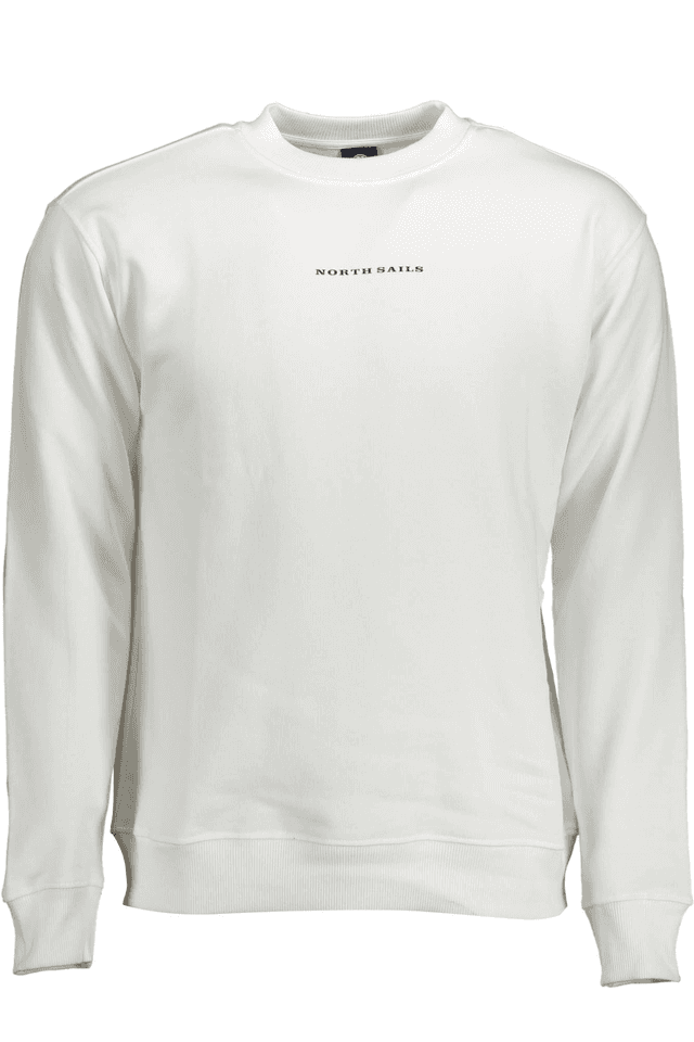 1689NORTH SAILS FELPA SENZA ZIP UOMO BIANCO