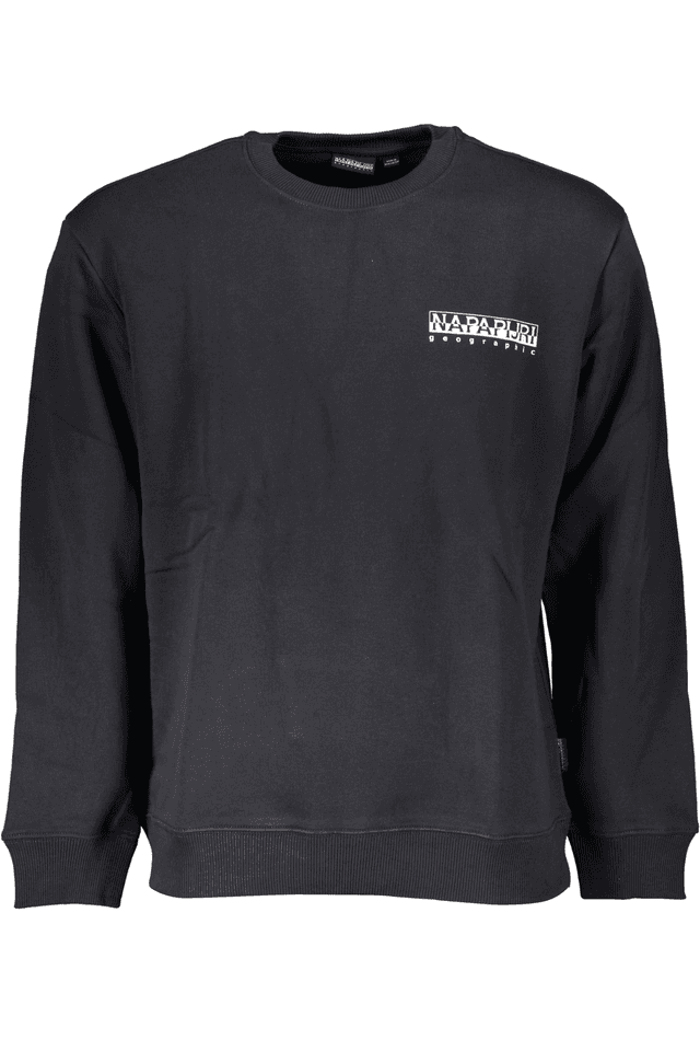 5724NAPAPIJRI FELPA SENZA ZIP UOMO NERO