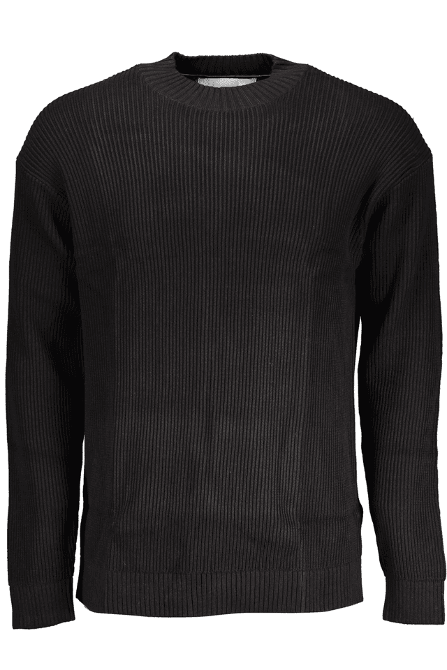 5857CALVIN KLEIN MAGLIA UOMO NERO