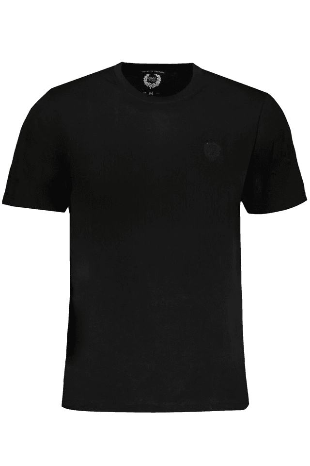 9596GIAN MARCO VENTURI T-SHIRT MANICHE CORTE UOMO NERO