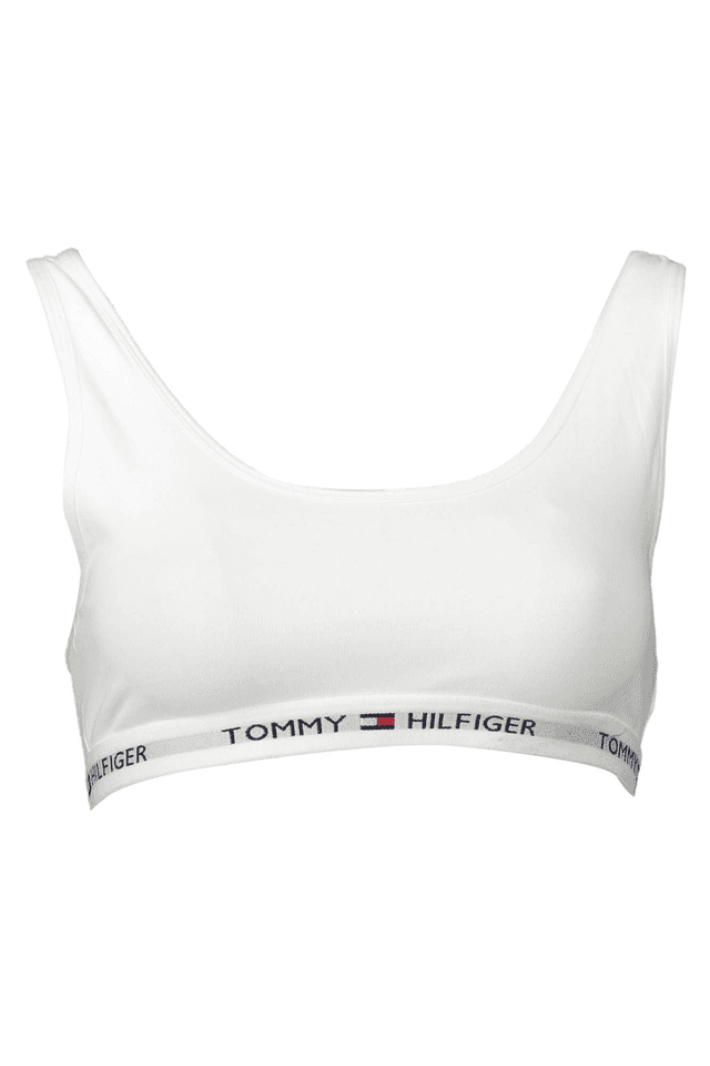 934TOMMY HILFIGER REGGISENO A BALCONCINO DONNA BIANCO