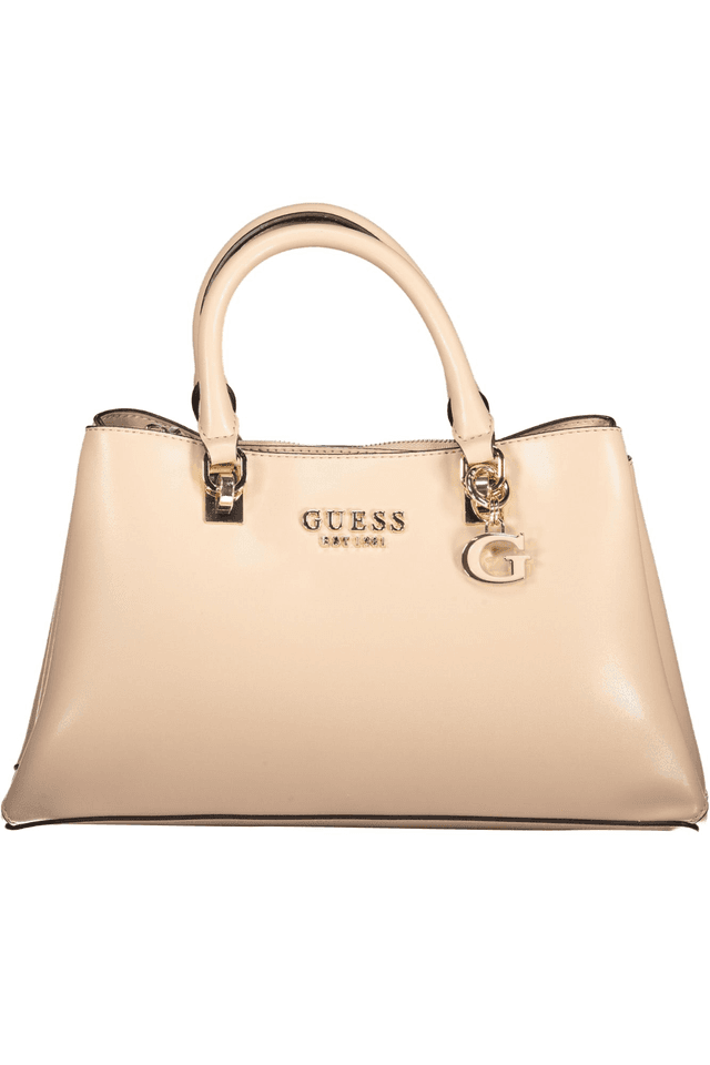 8926GUESS JEANS BORSA DONNA BEIGE