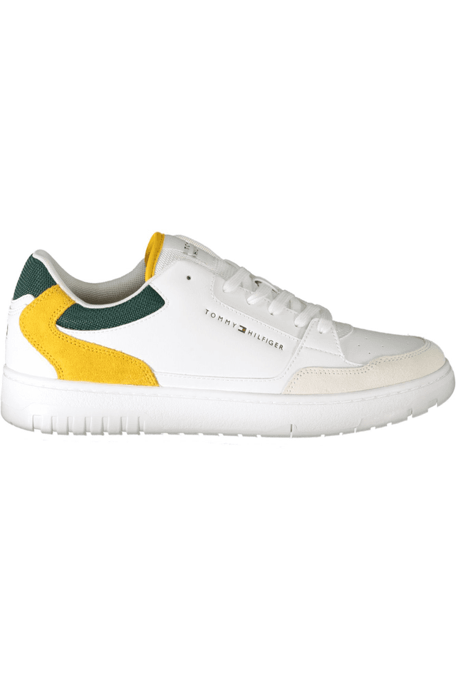 10219TOMMY HILFIGER CALZATURA SPORTIVA UOMO BIANCO