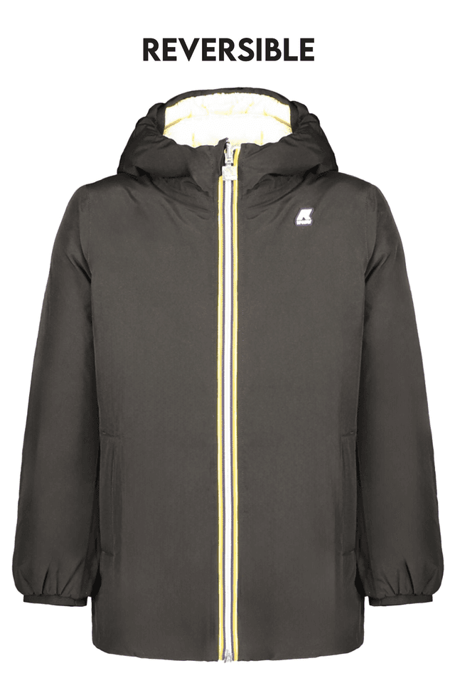 9116K-WAY GIUBBOTTO BAMBINA NERO