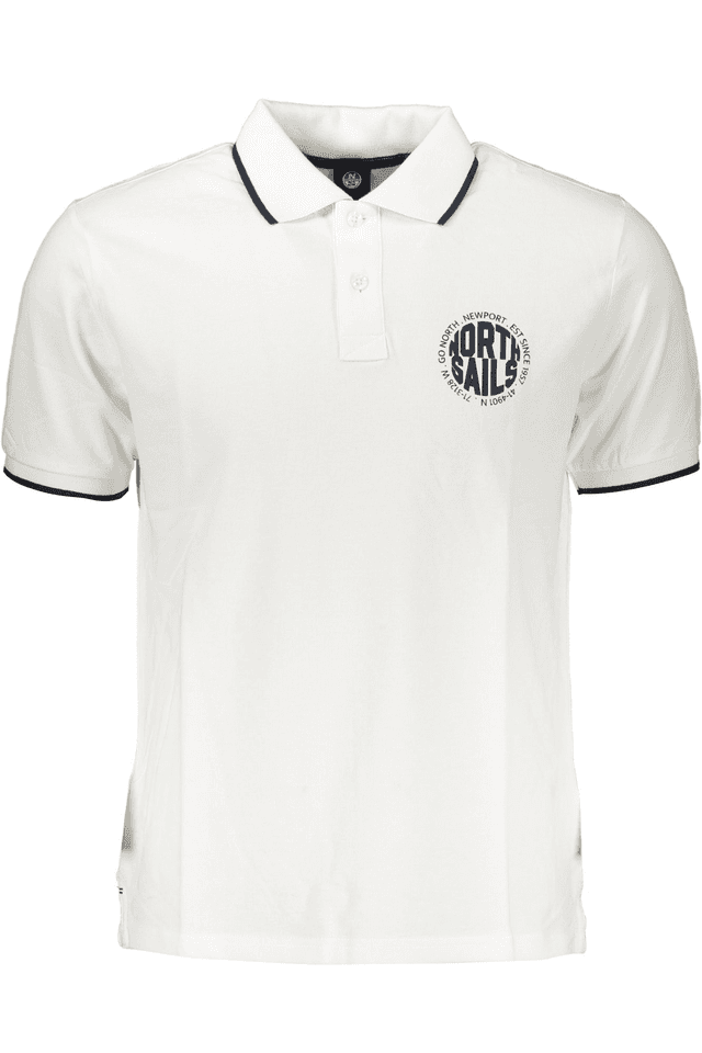 7117NORTH SAILS POLO MANICHE CORTE UOMO BIANCO