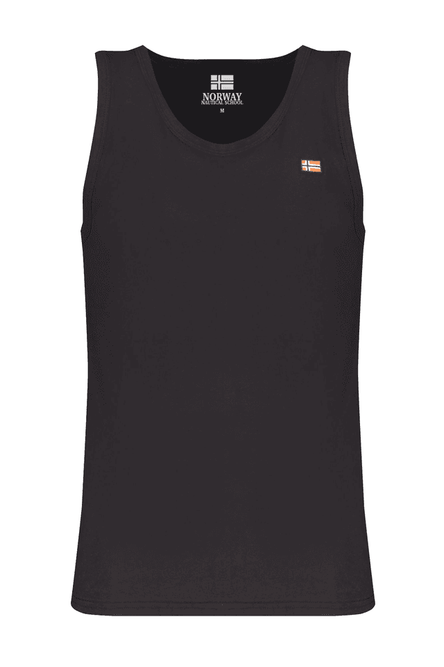8146NORWAY 1963 CANOTTA UOMO NERO