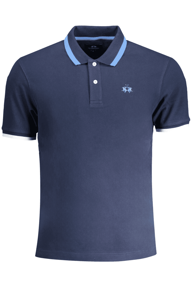 9049LA MARTINA POLO MANICHE CORTE UOMO BLU