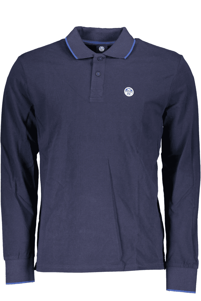5019NORTH SAILS POLO MANICHE LUNGHE UOMO BLU