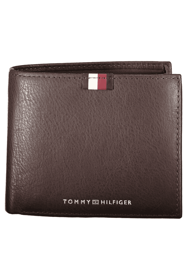 6252TOMMY HILFIGER PORTAFOGLIO UOMO MARRONE
