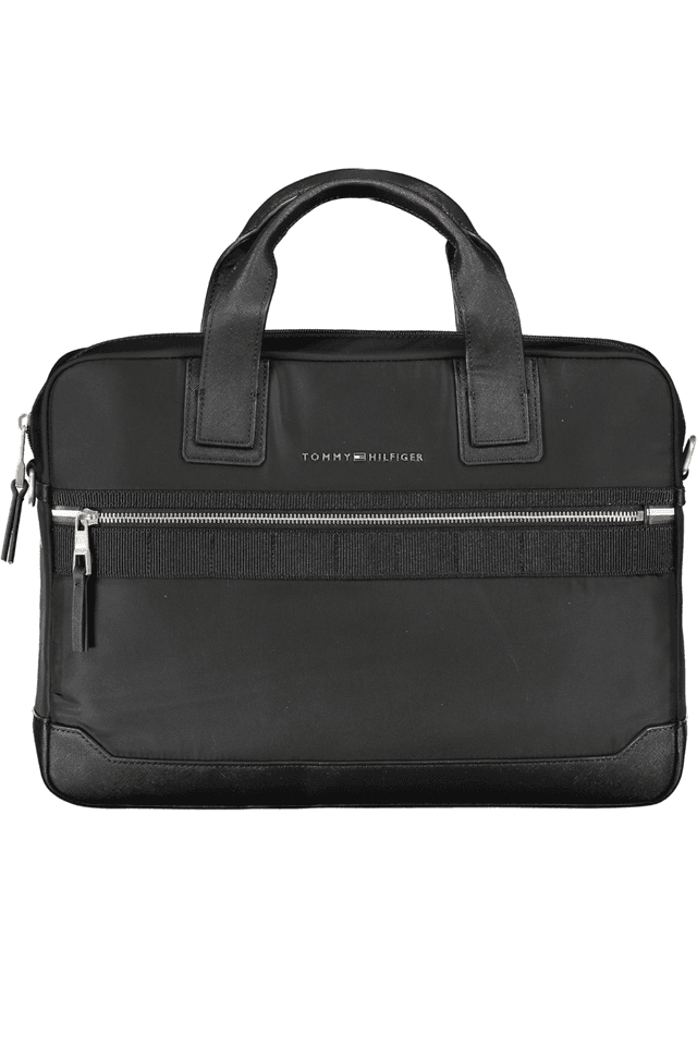 7307TOMMY HILFIGER CARTELLA UOMO NERO