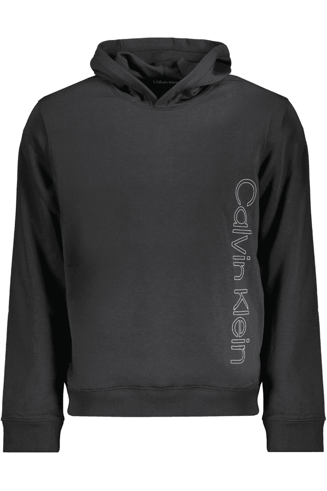10556CALVIN KLEIN FELPA SENZA ZIP UOMO NERO