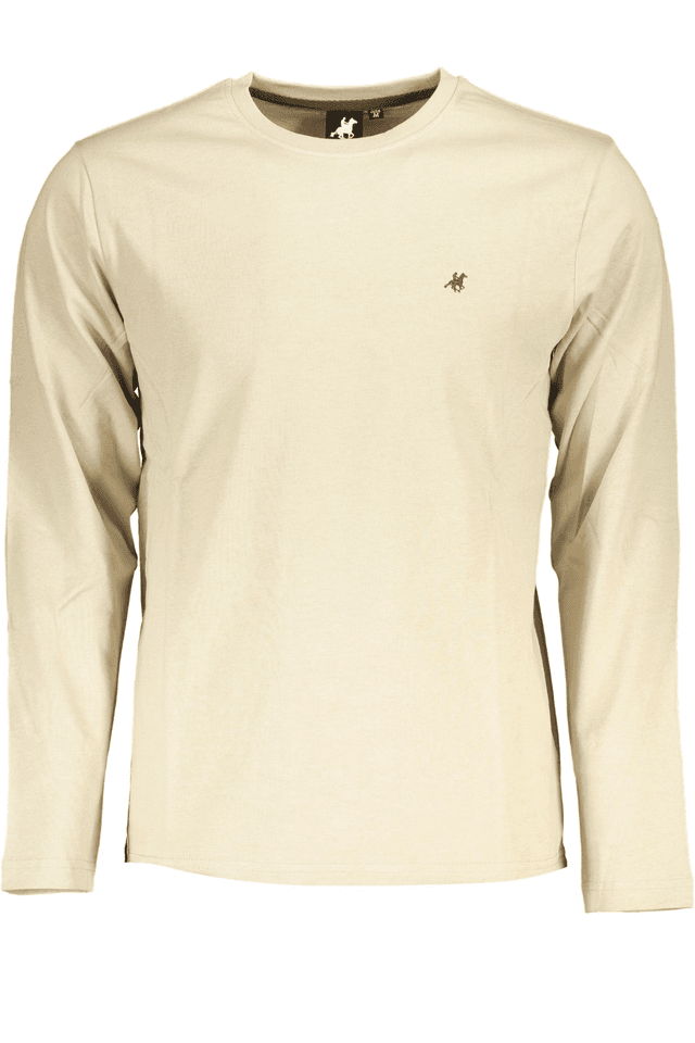 5982U.S. GRAND POLO T-SHIRT MANICHE LUNGHE UOMO BEIGE