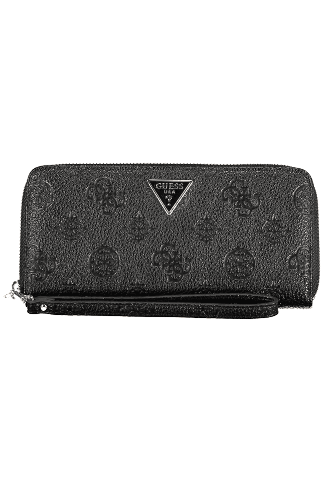 10436GUESS JEANS PORTAFOGLIO DONNA NERO