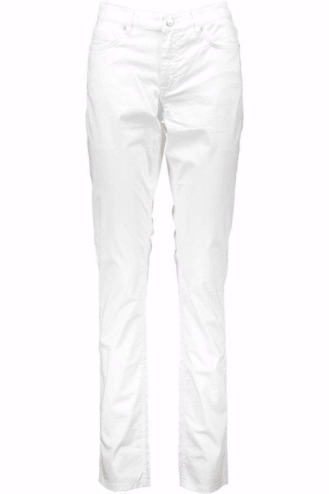 569GANT PANTALONE DONNA BIANCO