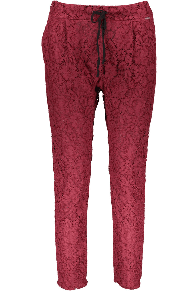 369LIU JO PANTALONE DONNA ROSSO