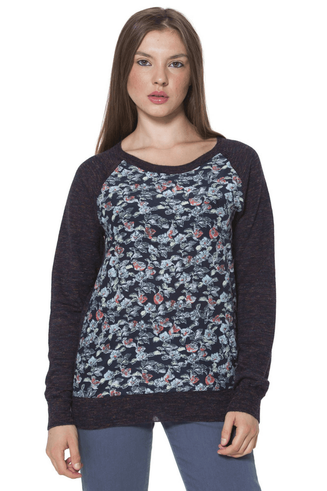 884FRED PERRY MAGLIA DONNA MULTICOLOR