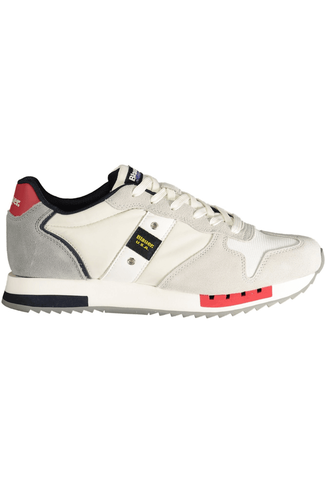 8676BLAUER CALZATURA SPORTIVA UOMO BIANCO