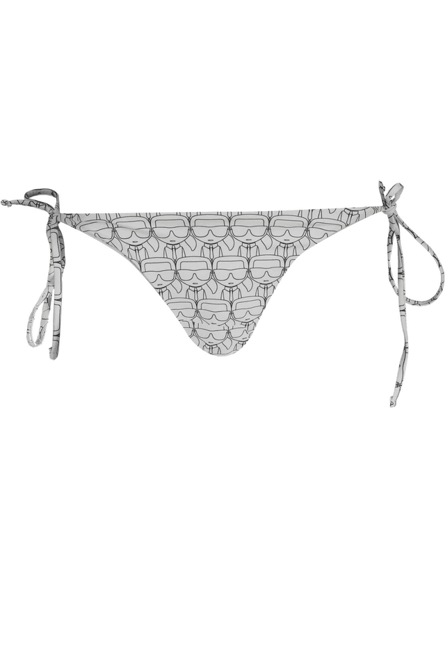 2949KARL LAGERFELD BEACHWEAR COSTUME PARTE SOTTO DONNA BIANCO