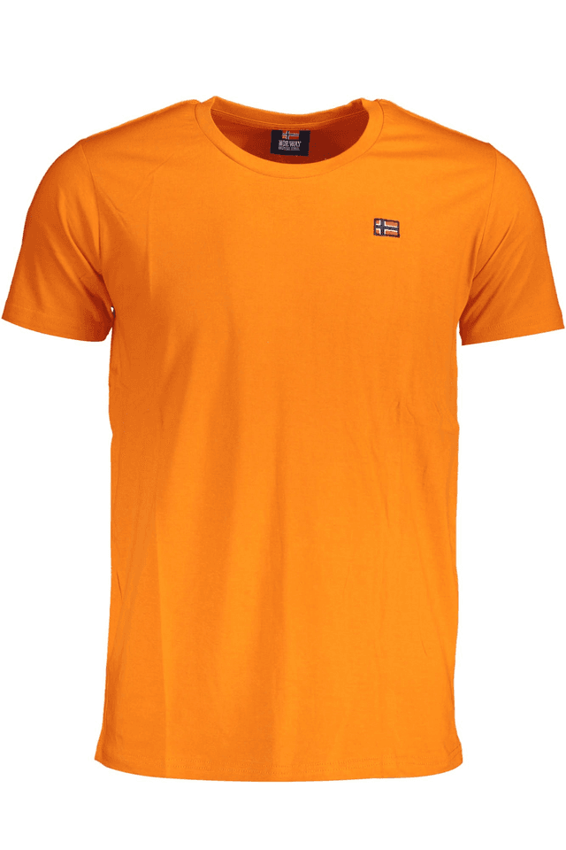 3942NORWAY 1963 T-SHIRT MANICHE CORTE UOMO ARANCIO