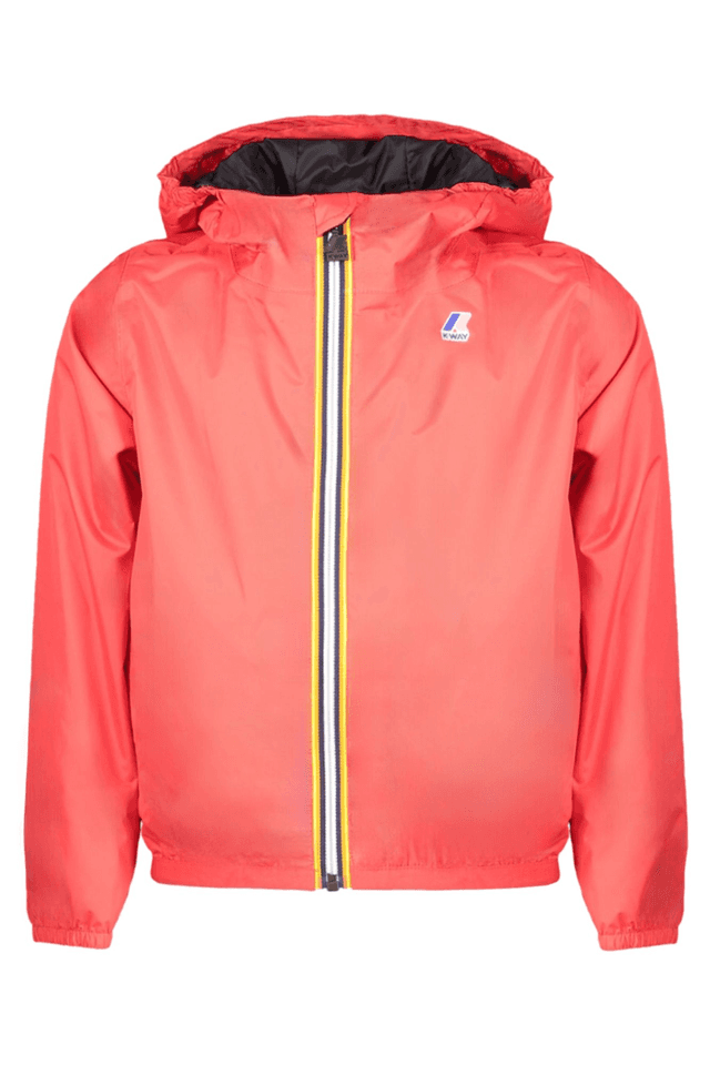 9110K-WAY GIACCA SPORTIVA BAMBINO ROSSO