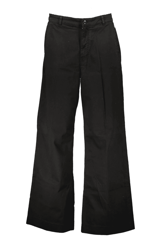 7515GUESS JEANS PANTALONE DONNA NERO