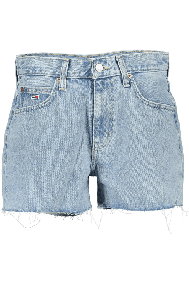8309TOMMY HILFIGER JEANS SHORT DONNA AZZURRO
