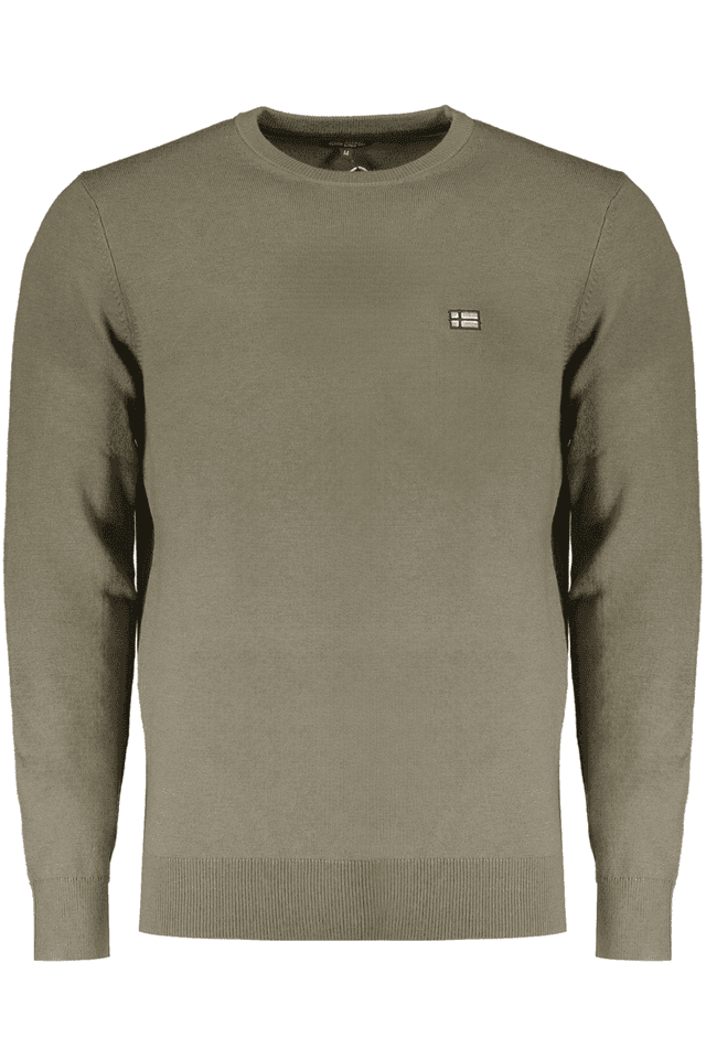 10279NORWAY 1963 MAGLIA UOMO VERDE