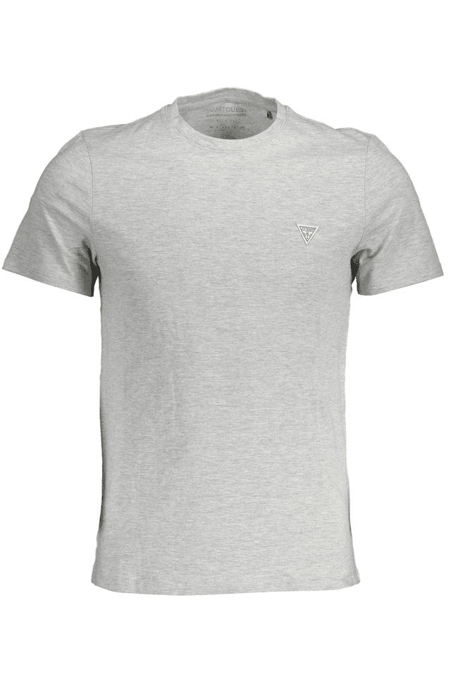 790GUESS JEANS T-SHIRT MANICHE CORTE UOMO GRIGIO