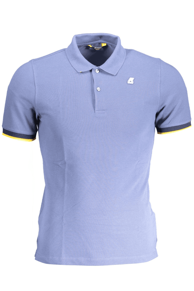 9172K-WAY POLO MANICHE CORTE UOMO BLU