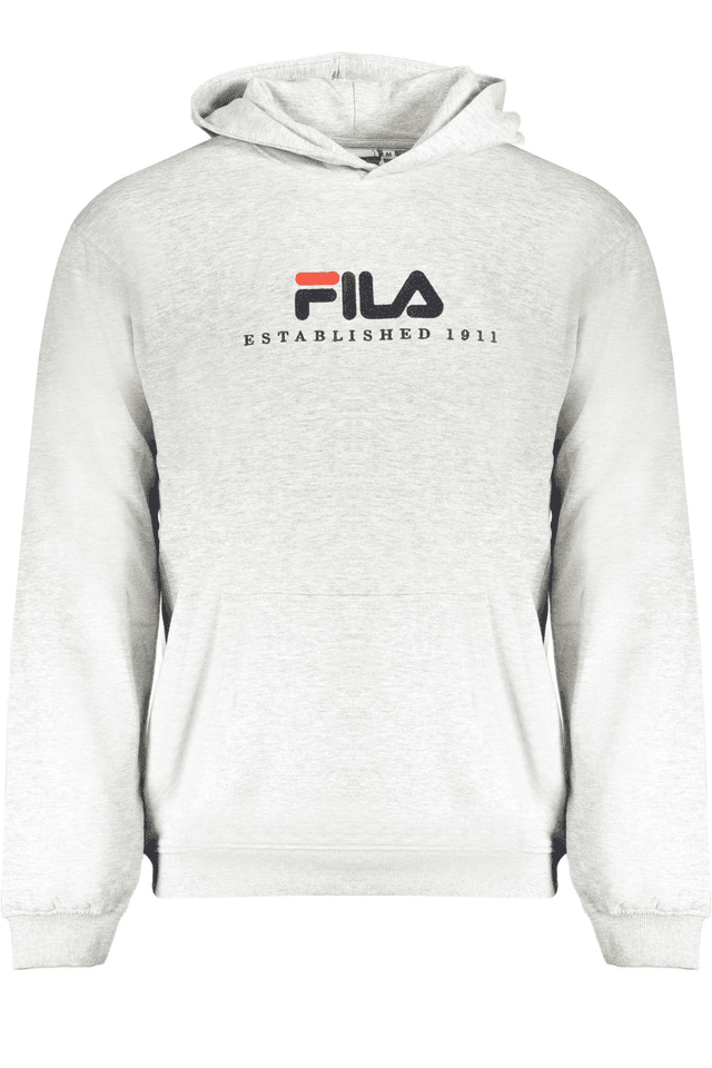 10149FILA FELPA SENZA ZIP UOMO GRIGIO